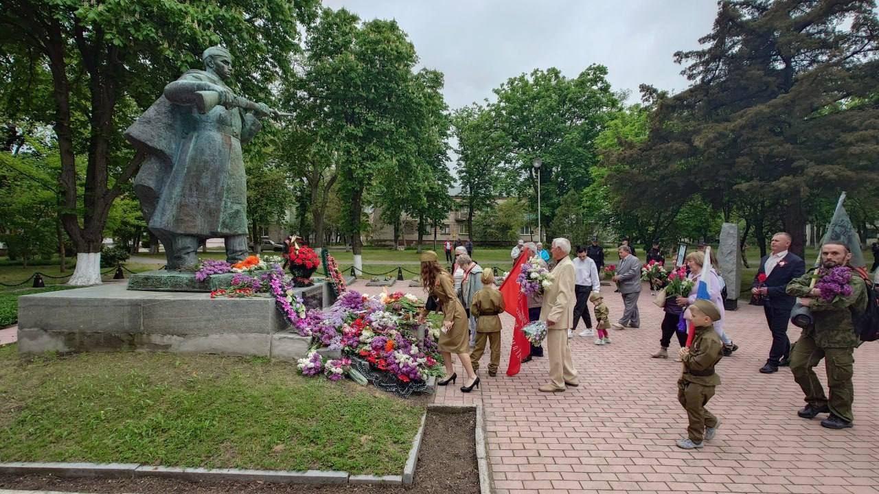 В Приморске Запорожской области отпраздновали 80-летие Победы